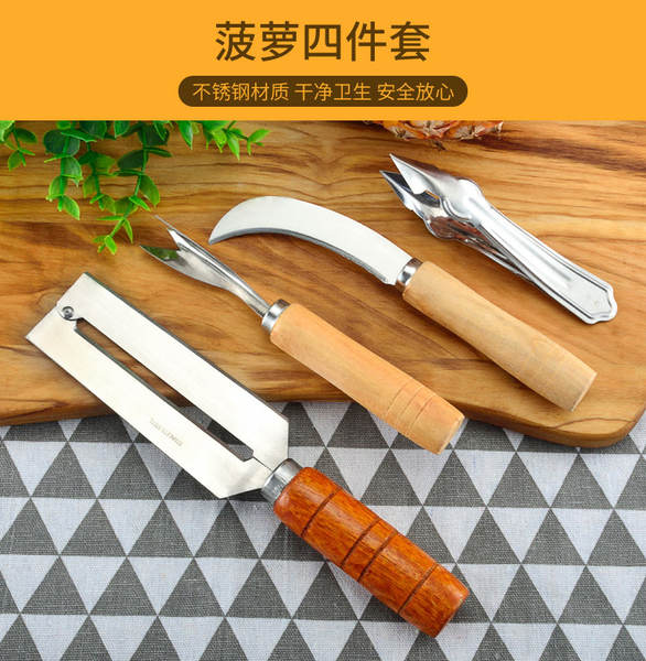 Kit de utensílios para cortar abacaxi