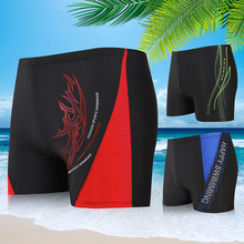 Novas calças de praia transfronteiriças para homens americanos grandes calças de natação de moda relaxante para homens com calças de natação um pedaço de cabelo