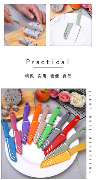 Faca de Descascar Frutas Inox