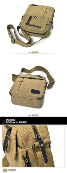 Bolsa de Lona Masculina