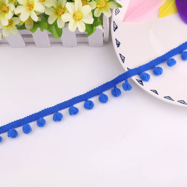 Fabricante de vendas diretas de explosivos de bolas de pelúcia de pequeno tamanho para decoração de bordas de flores de madeira de pelúcia de cor 10mm de cor ecológica