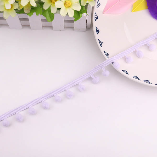 Fabricante de vendas diretas de explosivos de bolas de pelúcia de pequeno tamanho para decoração de bordas de flores de madeira de pelúcia de cor 10mm de cor ecológica