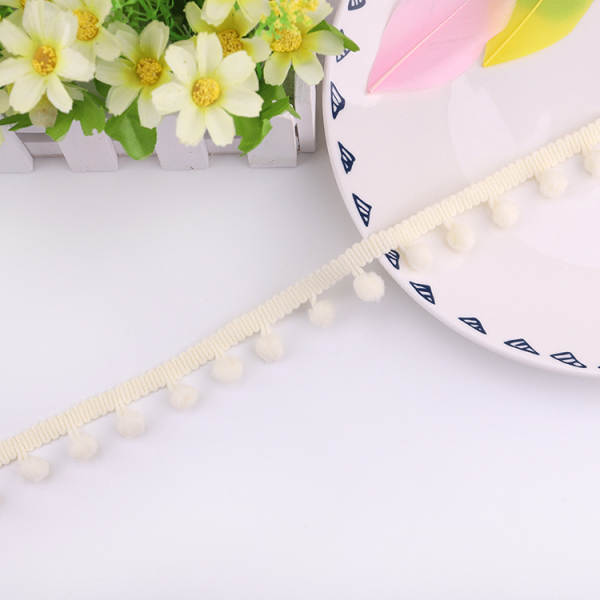 Fabricante de vendas diretas de explosivos de bolas de pelúcia de pequeno tamanho para decoração de bordas de flores de madeira de pelúcia de cor 10mm de cor ecológica