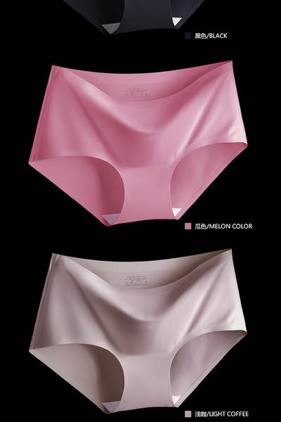Calça íntima feminina de malha fina