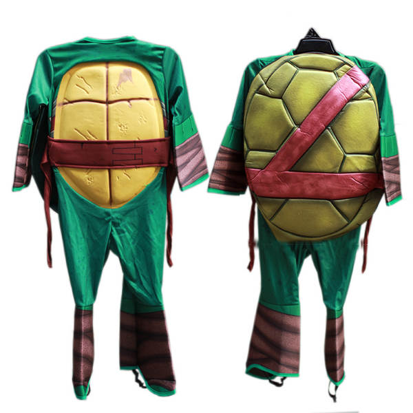 Halloween Crianças Roupa COSPLAY Roupa Tartaruga Ninja Japonês Anime Tartaruga Papel Jogar Traje