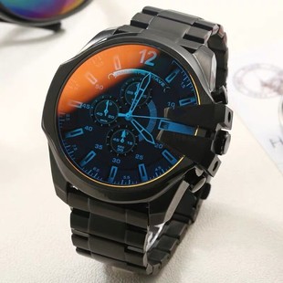 Relógio Masculino Esportivo com Pulseira de Couro