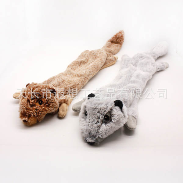 Brinquedos de animais de estimação sem preenchimento brinquedos de peles de animais de estimação cachorros morder brinquedos de peles de cão fabricante entrega