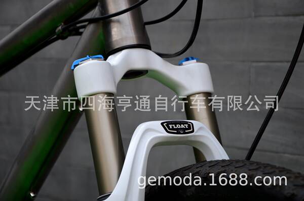 GEMODA 26 polegadas aliaje de titânio montanha bicicleta XTR grande conjunto FOX pressão de ar frontal forjado fábrica de bicicleta