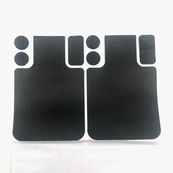 Padrão de telemóvel de placa de silício de classe alimentar de resistência ao deslizamento Padrão de telemóvel de mesa de linha preta de colchão de borracha