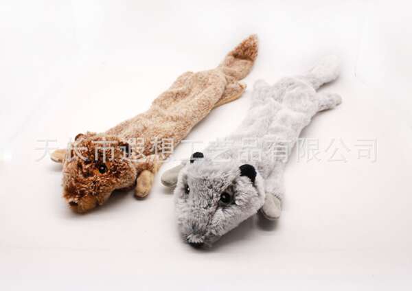 Brinquedos de animais de estimação sem preenchimento brinquedos de peles de animais de estimação cachorros morder brinquedos de peles de cão fabricante entrega
