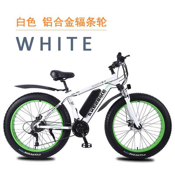 Fabricante de origem 26 polegadas de areia de areia de liga de alumínio 36V350W carrinho de neve 4.0 pneu bicicleta