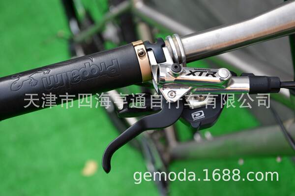 GEMODA 26 polegadas aliaje de titânio montanha bicicleta XTR grande conjunto FOX pressão de ar frontal forjado fábrica de bicicleta