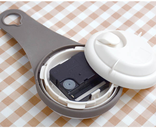 Relógio de banheiro Nordic Simples Cozinha Resistente à Água Silencioso Relógio doméstico Suspenso de parede Criativo Pessoalidade Mini Relógio