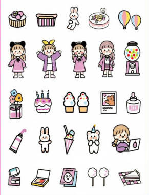 Adesivos de Emojis para Decoração