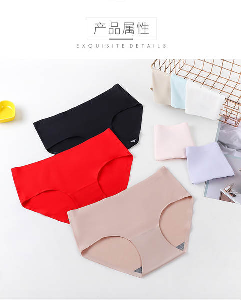 Calça íntima feminina de algodão