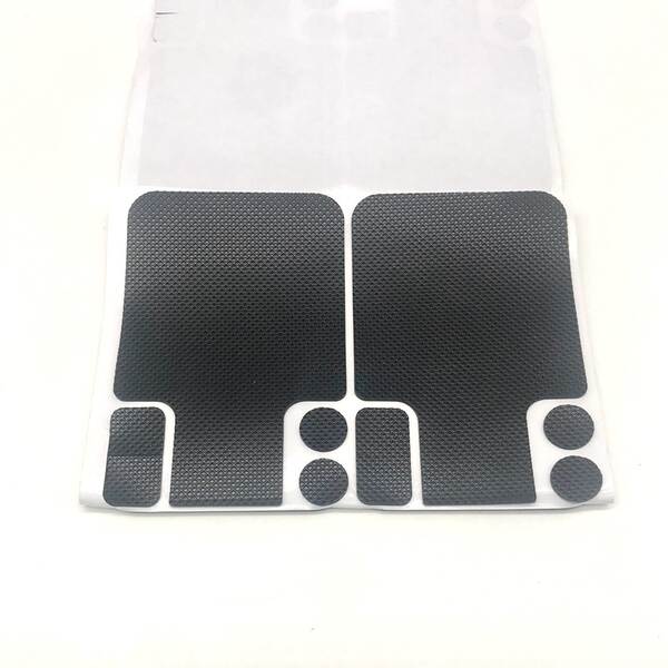 Padrão de telemóvel de placa de silício de classe alimentar de resistência ao deslizamento Padrão de telemóvel de mesa de linha preta de colchão de borracha