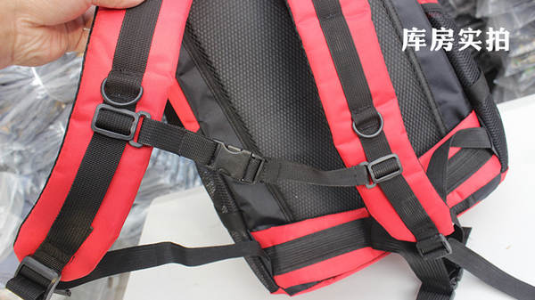 Duas dimensões em grande quantidade de dinheiro clássico de grande capacidade ao ar livre de dois ombros mochila de viagem para estudantes pacote de computador de lazer