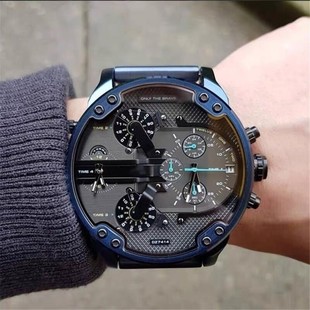 Relógio Masculino Esportivo com Pulseira de Couro