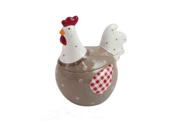 Pote de Cerâmica para Doces de Páscoa