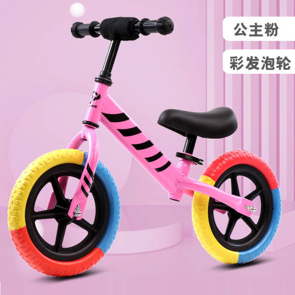 Carro de equilíbrio para crianças sem pé 2-7 anos 14 polegadas Crianças de bicicleta de equilíbrio Carro de equilíbrio para crianças