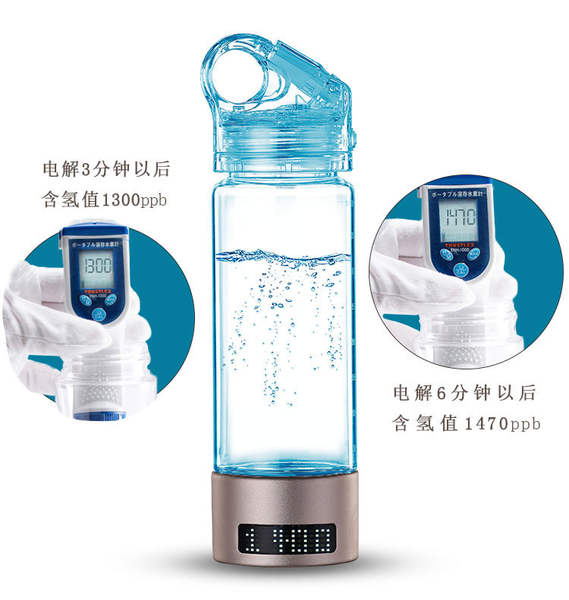 Ionizador de água, filtro de garrafa de água, Smart Water Bott
