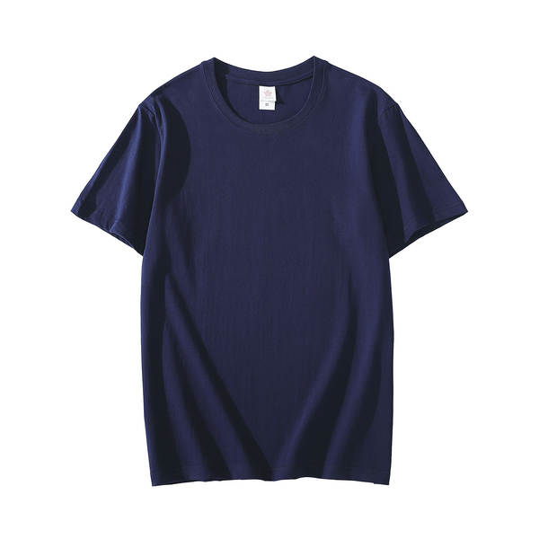 T-shirt de algodão curto de 200 gramas de madeira pura de algodão puro de 20 cores disponível para o fornecimento de camisetas culturais vazias de grande porte