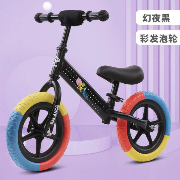 Carro de equilíbrio para crianças sem pé 2-7 anos 14 polegadas Crianças de bicicleta de equilíbrio Carro de equilíbrio para crianças
