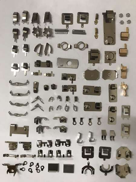 Conjunto de molas de contato para bateria
