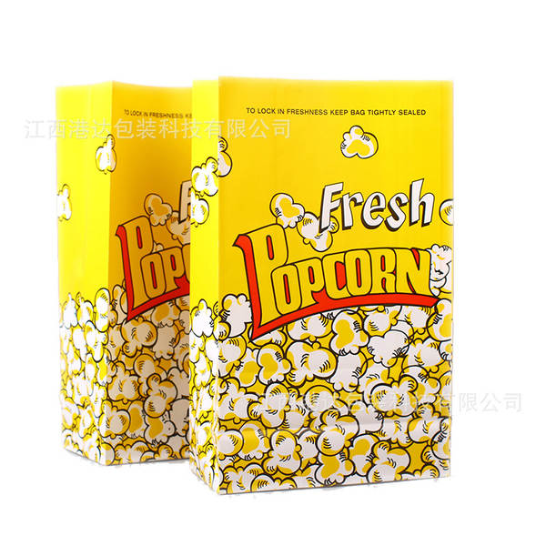 Sacos de papel para comida frita personalizados