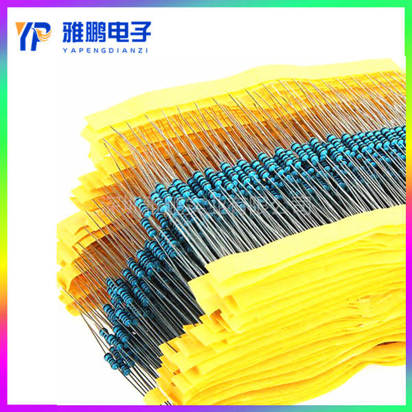 Fibra de carbono Fibra de óxido Fibra de metal 1/8W 1/6W 1/4W 1/2W 1W 2W Resistência de conexão direta de cor