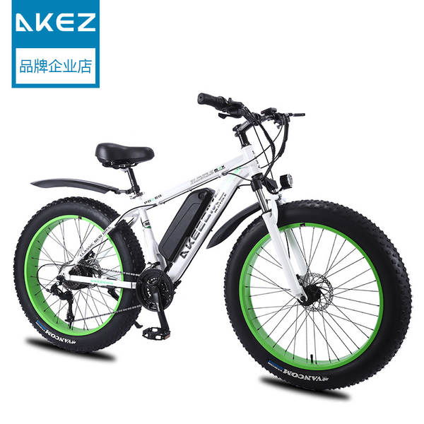 Fabricante de origem 26 polegadas de areia de areia de liga de alumínio 36V350W carrinho de neve 4.0 pneu bicicleta