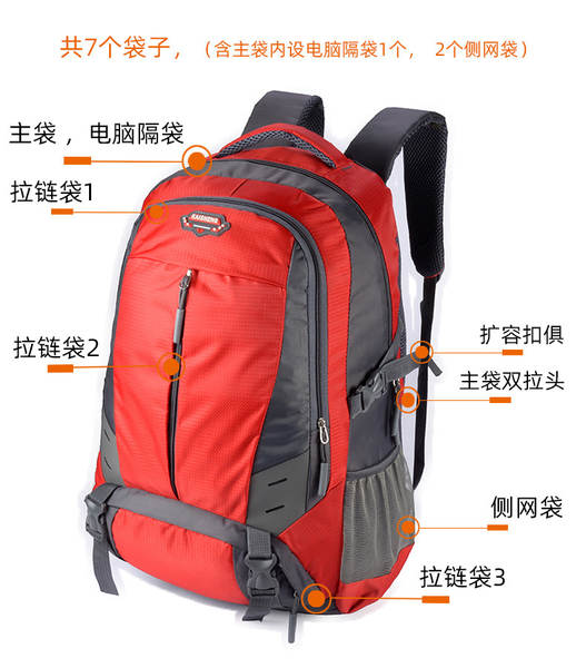 Mochila de Viagem Impermeável