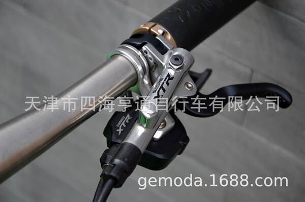 GEMODA 26 polegadas aliaje de titânio montanha bicicleta XTR grande conjunto FOX pressão de ar frontal forjado fábrica de bicicleta