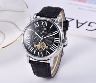Relógio Masculino Esportivo com Pulseira de Couro