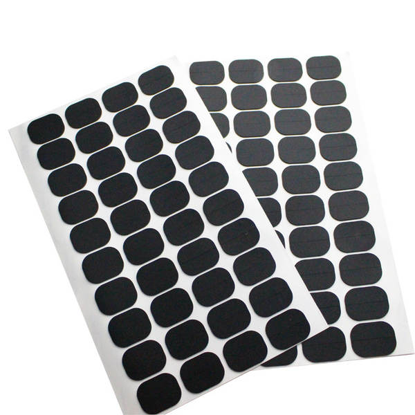 Tapete de silicone antideslizante preto