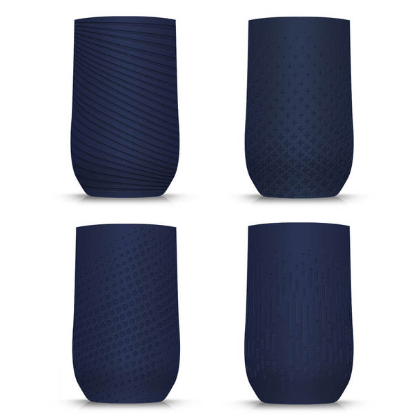 Fabricante fabrica xícara de silicone isolante ecológica criativa xícara de silicone antiderrapante suave xícara de silicone personalizada