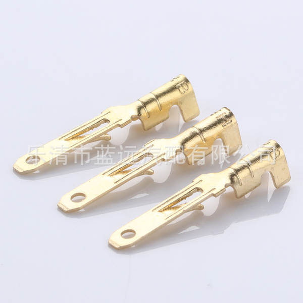 Conector de cabo de cabo de cobre de fio público do fabricante DJ611-2.8A/2.8 terminal de fio longo