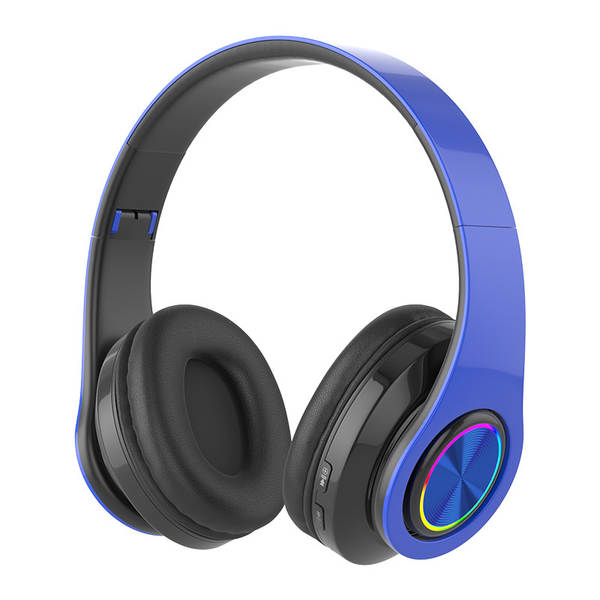 Fone de Ouvido Bluetooth com Iluminação