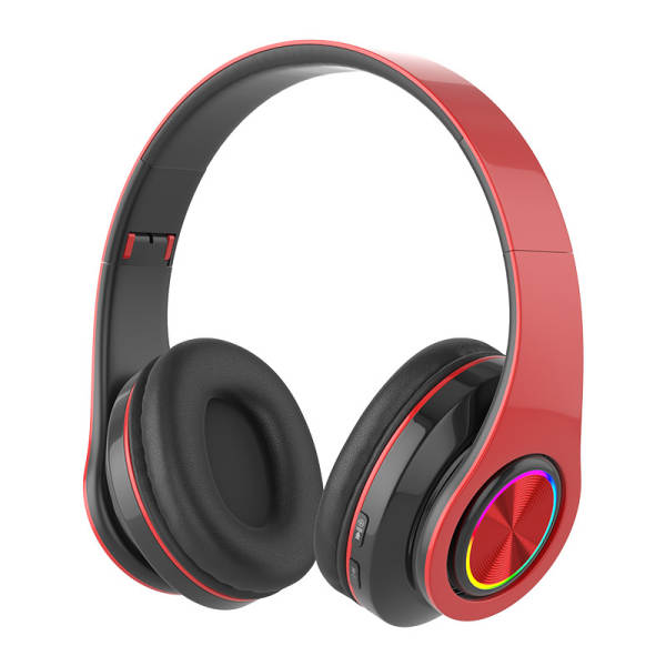 Fone de Ouvido Bluetooth com Iluminação