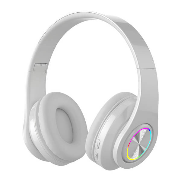 Fone de Ouvido Bluetooth com Iluminação