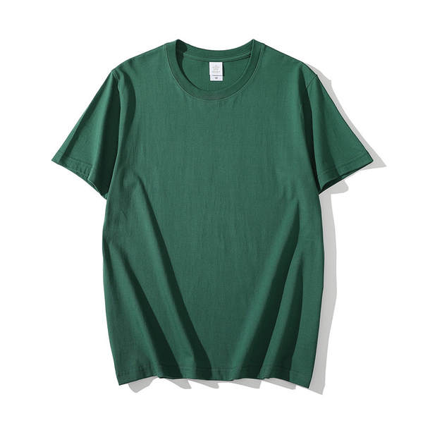 180g200g250g T-shirts de algodão limpo para roupas de trabalho
