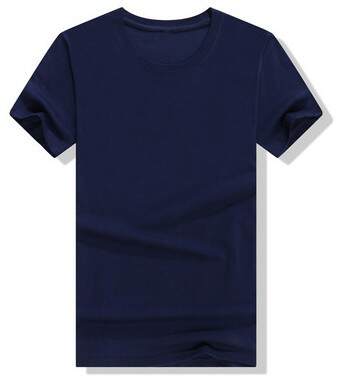 T-shirt de algodão puro personalizado impressão LOGO corda redonda calça curta roupa de trabalho t-shirt cultural branca Euro-americano T-shirt personalizado