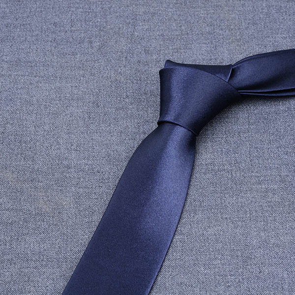 8cm Cravata de grupo Cravata de mão colorida Cravata azul pura masculina Cravata de casamento de negócios monocromática