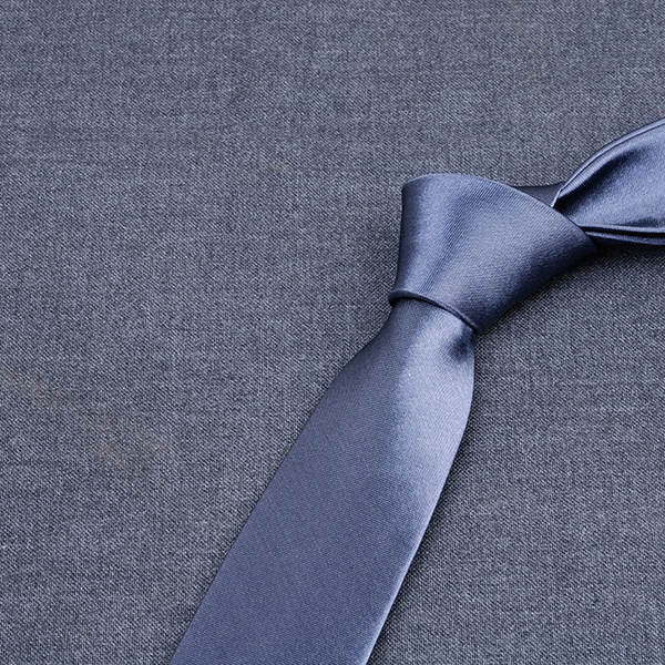 8cm Cravata de grupo Cravata de mão colorida Cravata azul pura masculina Cravata de casamento de negócios monocromática