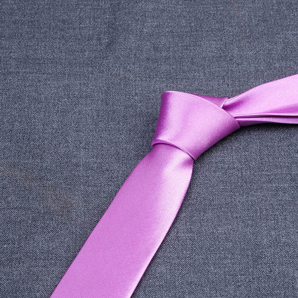 8cm Cravata de grupo Cravata de mão colorida Cravata azul pura masculina Cravata de casamento de negócios monocromática