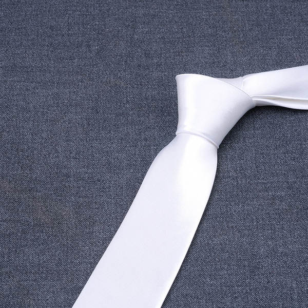8cm Cravata de grupo Cravata de mão colorida Cravata azul pura masculina Cravata de casamento de negócios monocromática