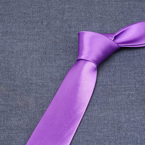 8cm Cravata de grupo Cravata de mão colorida Cravata azul pura masculina Cravata de casamento de negócios monocromática