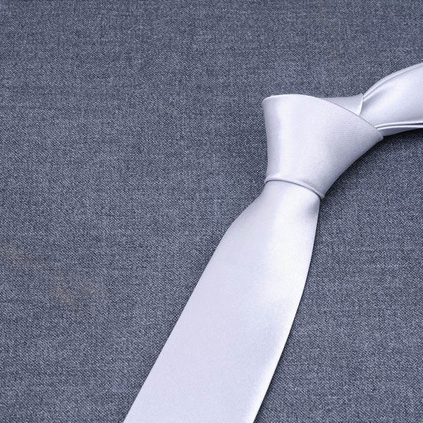 8cm Cravata de grupo Cravata de mão colorida Cravata azul pura masculina Cravata de casamento de negócios monocromática