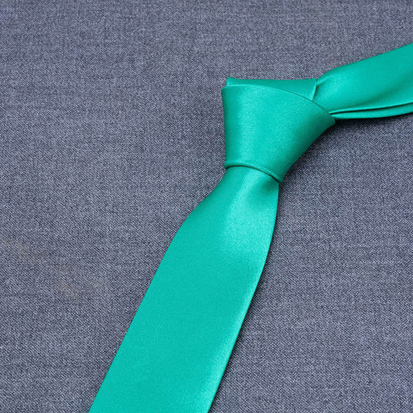 8cm Cravata de grupo Cravata de mão colorida Cravata azul pura masculina Cravata de casamento de negócios monocromática