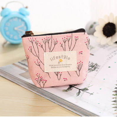 Bolsa de Moedas em Tecido